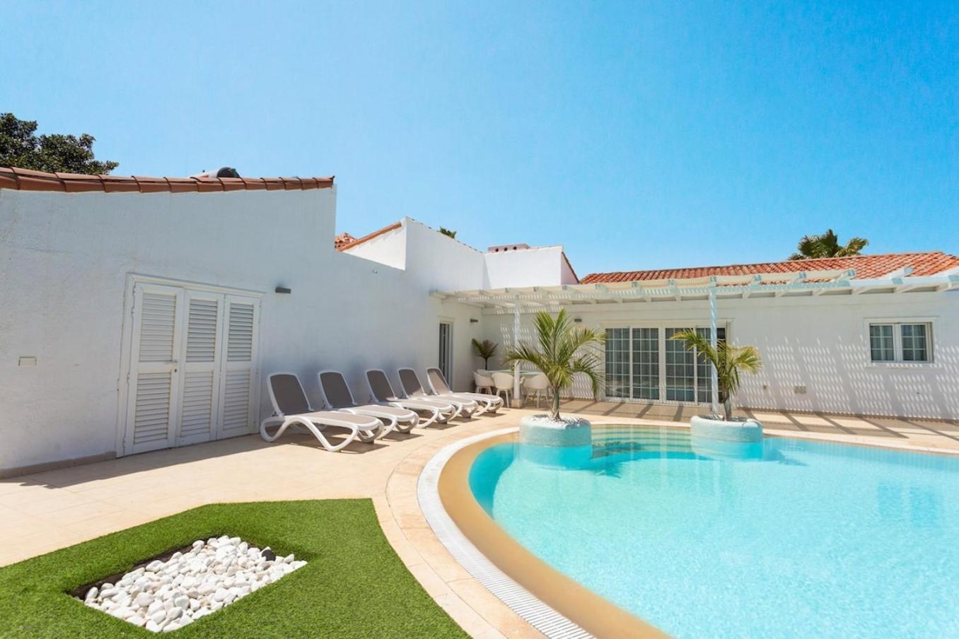 Alamos Park-Stunning Villa In Huge Private Grounds San Miguel de Abona Ngoại thất bức ảnh